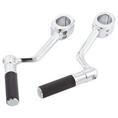 Arlen Ness Arlen Ness, forged highway peg mounts. With pegs. Chrome