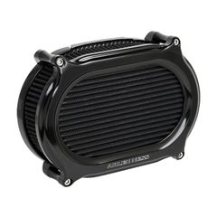 Arlen Ness Arlen Ness, Stage II Oval Upgrade air cleaner kit. Black