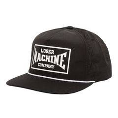 Loser Machine Company Loser Machine Too Hard Hat cap black