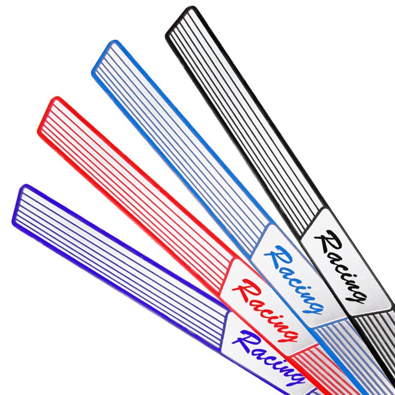 Racing Step Rail Small Onyx 2 pcs - ΜΠΛΕ