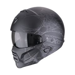 Scorpion Scorpion EXO-Combat II Spiderweb matt black-silver