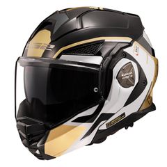 LS2 LS2 Advant X Metryk helmet black gold