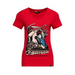 King Kerosin Queen Kerosin Tune Up t-shirt red