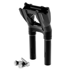 Kraus Kraus, Topless Isolated Kickback Risers. 10″ rise. Black