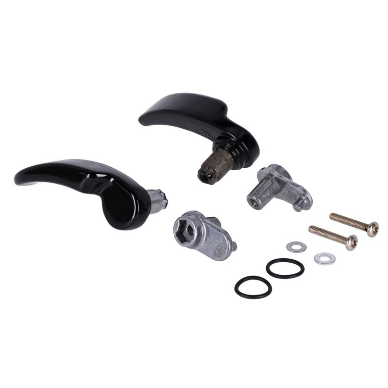 MCS Saddlebag lid lifter set. Black