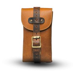 Tripmachine Trip Machine, Moto Exclusive Utility Pouch. Vintage Tan