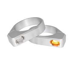 HeinzBikes HeinzBikes, ZC-Line Micro LED fork turn signal set. Silver