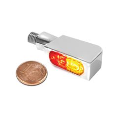 HeinzBikes HeinzBikes, Blokk Line Micro 3-1 taillight. Chrome