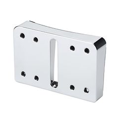 HeinzBikes HeinzBikes, license plate holder adapter Blokks. Chrome