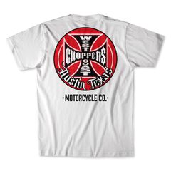 West Coast Choppers WCC Tank Logo t-shirt white