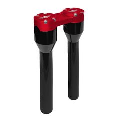 HeinzBikes HeinzBikes, Clubstyle straight risers 12″. Black/Red