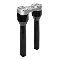 HeinzBikes HeinzBikes, Clubstyle straight risers 12″. Black/Silver