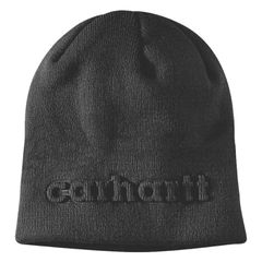 Carhartt Carhartt Knit Embossed beanie black