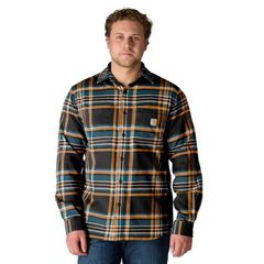 Carhartt Carhartt Flannel Plaid shirt black