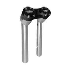 HeinzBikes HeinzBikes, Clubstyle pullback risers 6″. Silver/Black