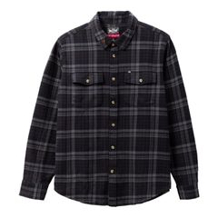 Loser Machine Company Loser Machine Step up flannel shirt black