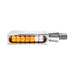 HeinzBikes HeinzBikes, Blokk Line turn signal/position light. Chrome