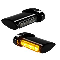 HeinzBikes HeinzBikes, Winglets LED turn signal set. Gloss black