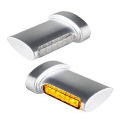 HeinzBikes HeinzBikes, Winglets LED turn signal set. Satin chrome