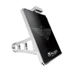 HeinzBikes HeinzBikes, side mount licenese plate bracket. Chrome