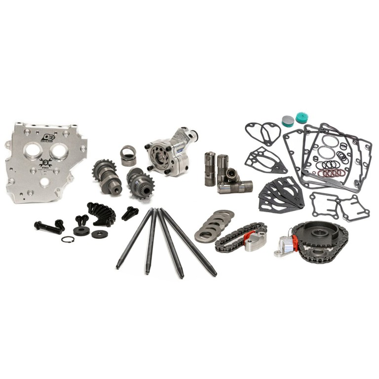 Feuling Feuling, OE+ 525 cam chest conv. kit. With pushrods