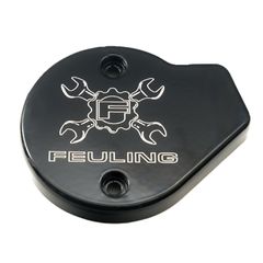 Feuling Feuling, timer cover. Gear Cross Wrench. Black CC