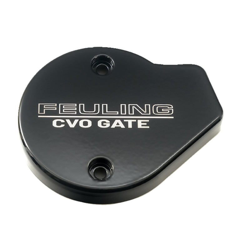 Feuling Feuling, timer cover. CVO Gate. Black CC