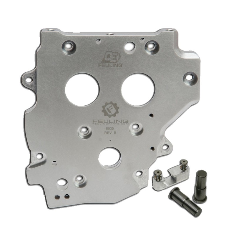 Feuling Feuling, OE+ cam support plate. Chain Drive