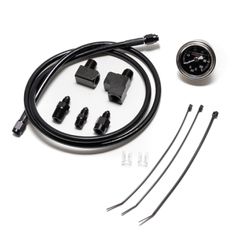 Feuling Feuling, remote oil pressure gauge kit. Black