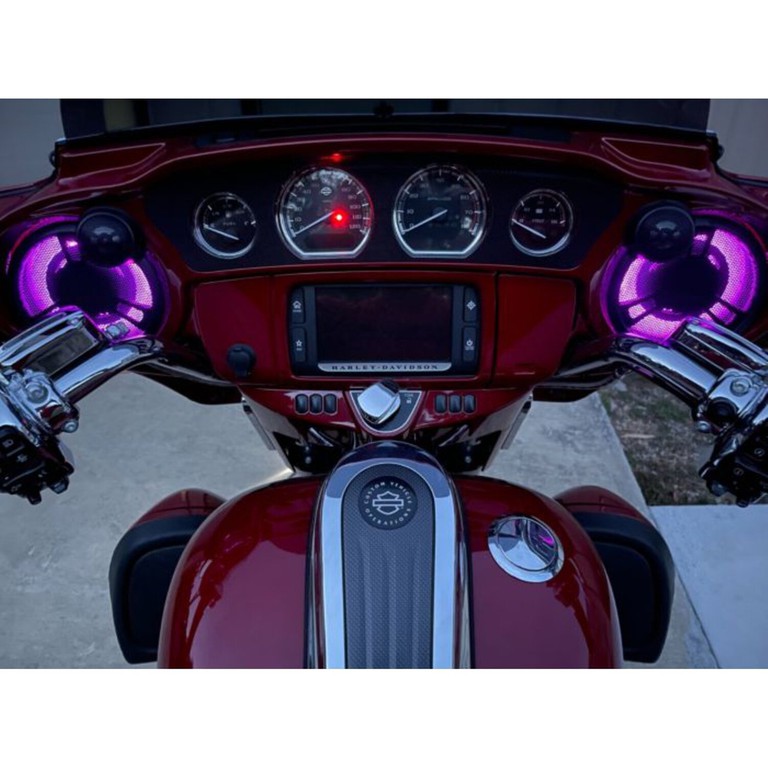 Custom Dynamics Custom Dynamics, ProGLOW LED fairing speaker lights. Upper