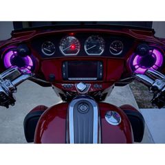 Custom Dynamics Custom Dynamics, ProGLOW LED fairing speaker lights. Upper