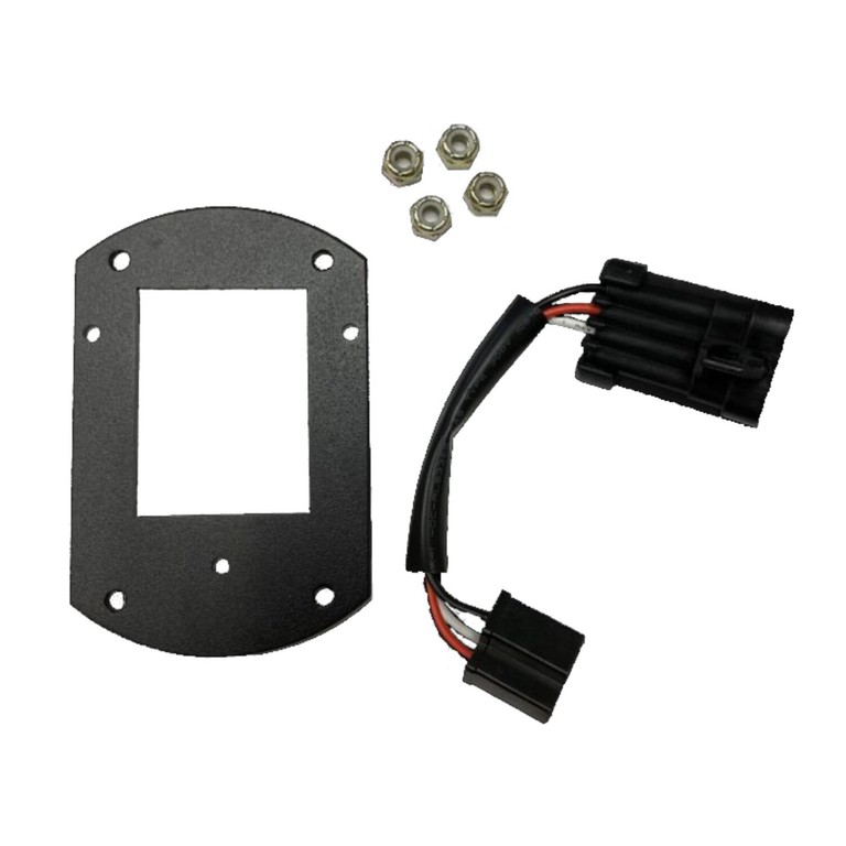 Custom Dynamics Custom Dynamics, Low Rider ProBEAM headlamp mount kit. Black