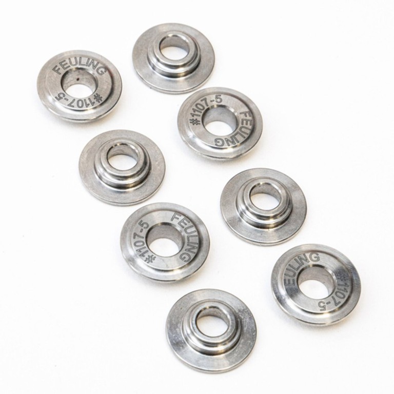 Feuling Feuling, M8 titanium top valve spring collar set -0.050″