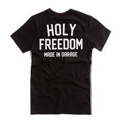 Holy Freedom Holy Freedom Crew t-shirt black