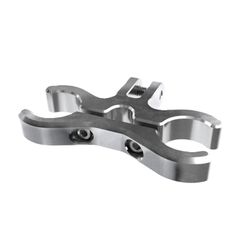 Kraus Kraus, T-bar 3″ (76mm) extension clamp. Raw machined finish