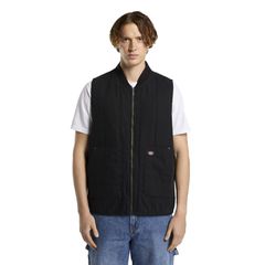 Dickies Dickies Quilted Canvas vest black