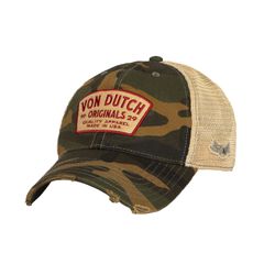 Von Dutch Von Dutch Mac cap camo