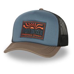 Von Dutch Von Dutch Foam Sun cap blue/brown