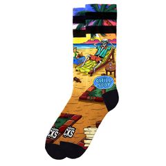 American Socks American Socks Chiller Signature socks brown