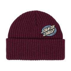 Santa Cruz Santa Cruz Global Oval Dot beanie dark cherry