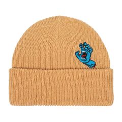 Santa Cruz Santa Cruz Screaming Mini Hand beanie wheat