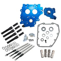 S S, Twin Cam cam chest kit – chain drive, no cams. Black