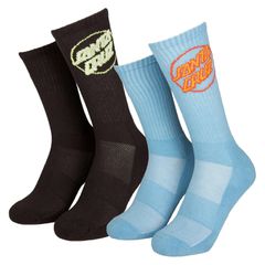 Santa Cruz Santa Cruz Partial Dot sock pacific blue