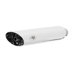 V Performance V Performance, 80mm Slash Cut slip-on mufflers. Chrome
