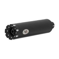 V Performance V Performance, 2-2 exhaust system. Revolver end caps. Black