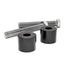 Kraus Kraus, 1 inch (25.4mm) riser extension kit. Black