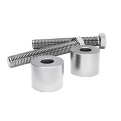 Kraus Kraus, 1 inch (25.4mm) riser extension kit. Machined Finish
