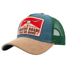 King Kerosin King Kerosin Country Roads cap smoke blue