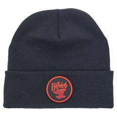 Biltwell Biltwell Anvil beanie black/red