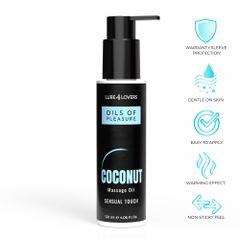Pleasure Coconut Massage Oil 120 ml